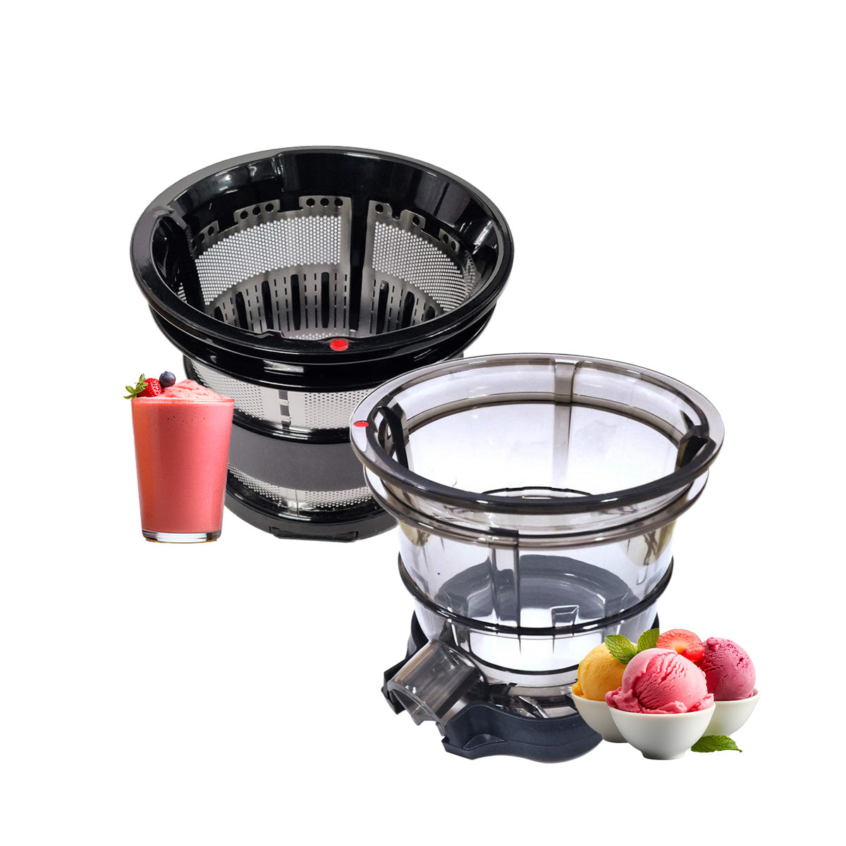 Ice Cream Smoothie Maker set for B1700 Kuvings India